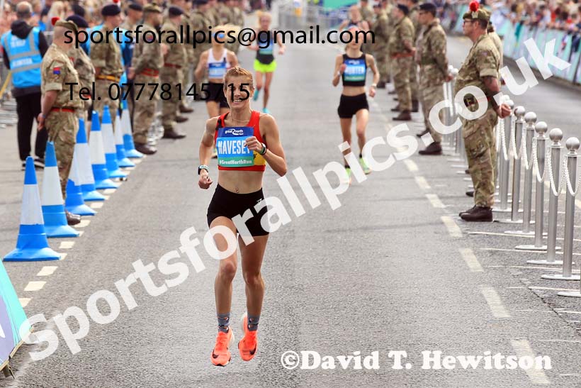 Womens 2022 Great North Run. Photo: David T. Hewitson/Sports for All Pics